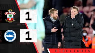 90SECOND HIGHLIGHTS Southampton 11 Brighton  Premier League [upl. by Mortensen481]