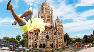 Parkour Race Across The Worlds Busiest City 🇮🇳 [upl. by Atiekal573]