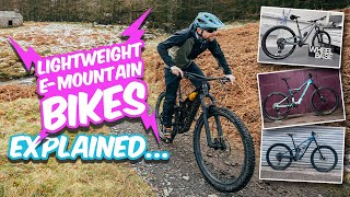 LIGHTWEIGHT EMOUNTAIN BIKES EXPLAINED [upl. by Hallerson628]