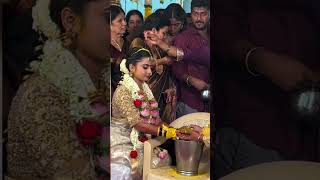 Madhu Gowda marriage videosmarriedlifemadhugowdanikhilnishaweddingphotographymarriagemakeupvr [upl. by Olivie301]