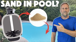 Filter Sand in Your Swimming Pool  Dealing With Broken Laterals [upl. by Adnalor]