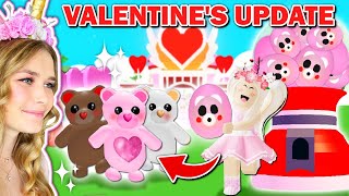 NEW VALENTINES DAY UPDATE In Adopt Me Roblox [upl. by Nebra]