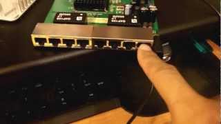 8 Port Gigabit Ethernet Switch Repair [upl. by Dearborn783]