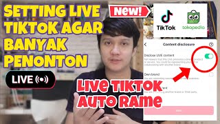 CARA LIVE DI TIKTOK AGAR BANYAK PENONTON SETTING INI BIAR LIVE KAMU BANYAK YANG NONTON TERBARU 2024 [upl. by Namrak]