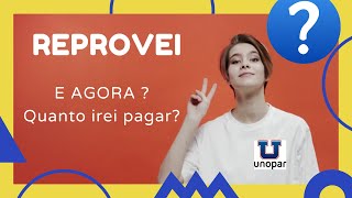 Entenda como são feitos os cálculos das disciplinas de dependência da UNOPAR [upl. by Baryram183]