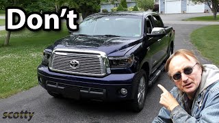 Heres Why Ill Die Before I Buy a New Toyota Tundra [upl. by Ddot]