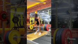 Conventional Deadlift  200KG Rep PR Shorts [upl. by Imac278]