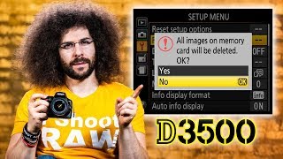 Nikon D3500 Users Guide  Tutorial for Beginners How to set up your camera [upl. by Girardo79]