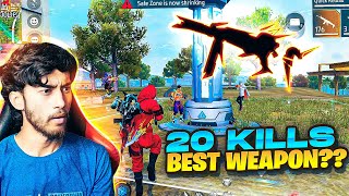 This Weapon is Most Ultimate in Free Fire  Solo vs Squad 20 Kills Gameplay  Badge99 [upl. by Renny]