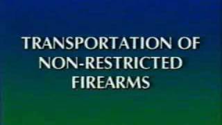 Canadian Firearms Safety Course Video Part 66 [upl. by Daas]