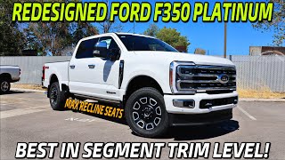 Redesigned Ford F350 Platinum This Ultimate City Boy Truck Is Miles Ahead Of GMC And RAM HDs [upl. by Bergmans965]