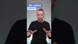 How to sign Language Sign Language and Translate in BSL [upl. by Dnanidref]