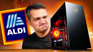 KRITISCH Wir haben den ALDI Gaming PC aus der Werbung gekauft [upl. by Uke487]