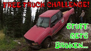 FREE TRUCK CHALLENGE Will the Free Mazda B4000 survive [upl. by Maddock]