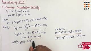 DSP23 Circular correlation property of DFT in Digital Signal Processing  EC Academy [upl. by Norbert]