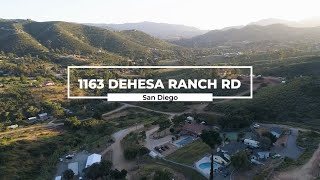 JUST LISTED 1163 Dehesa Ranch rd El Cajon CA 92019 [upl. by Toor467]