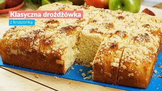 Klasyczna drożdżówka z kruszonką  NAJLEPSZY PRZEPIS [upl. by Noram]