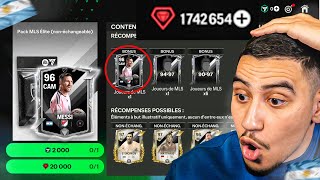 MESSI 96 MLS PACK OPENING XXL SUR FC MOBILE [upl. by Yenal932]