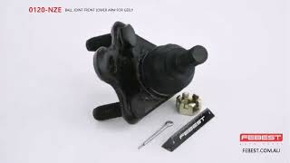 0120NZE BALL JOINT FRONT LOWER ARM FOR GEELY [upl. by Cecil]