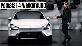 Polestar 4 Walkaround Europes Newest SUV Coupé Sensation [upl. by Issim]