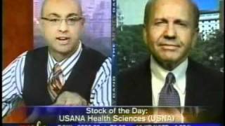 USANA Health Sciences On CNN News The Money Gang Discussing Stock Of The Day [upl. by Yeneffit]