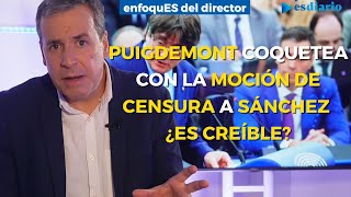 ¿Es real la amenaza de moción de censura de Junts a Sánchez Benjamín López da las claves  ESdiario [upl. by Nixie]