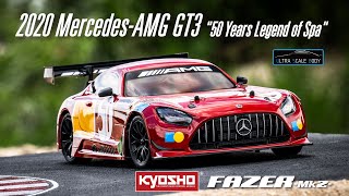 KYOSHO FAZER Mk2 FZ02 Series readyset 2020 MercedesAMG GT3 quot50 Years Legend of Spaquot [upl. by Beera]