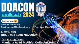 DOACON2024 Delhi Orthopaedic Association Annual Conference [upl. by Mrots328]