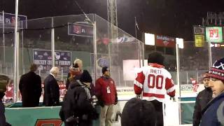 Terriers Enter Frozen Fenway [upl. by Lisabeth383]