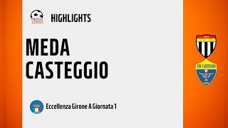 HIGHLIGHTS Eccellenza Girone A 2425  Day 1  MedaCasteggio [upl. by Aden]