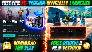 FREE FIRE PC VERSION OFFICIALLY LAUNCHED  FREE FIRE GOOGLE PLAY GAMES BETA DOWNLOAD  FF PC VERSION [upl. by Lekzehcey500]