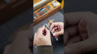 The Titanium Tactical BoltAction Pen Assembly [upl. by Egdamlat]