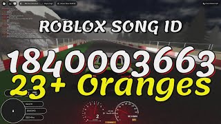 23 Oranges Roblox Song IDsCodes [upl. by Chenay]