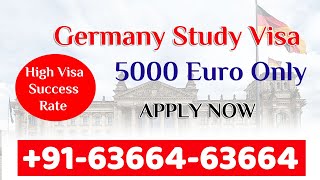 Germany Study Visa in Only 5000 EURO [upl. by Emmeline]