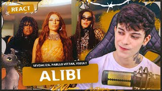 REACT SEVDALIZA PABLLO VITTAR YSEULT  ALIBI DRAWYU [upl. by Nette]