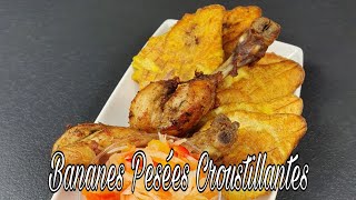 30 Recette Bananes pesées Haïtien🇭🇹 How To Make Haitian Fried Plantains🍌Bannann Peze🍌Vegan 12 [upl. by Shirlee]