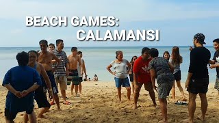 BEACH GAMES  CALAMANSI RELAY  CLASSIC GAMES  Carols Channel [upl. by Dieball4]