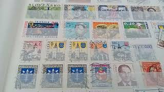 My Czechoslovakia stamp collection part 1 a quick look [upl. by Annairol]