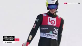 Jonathan Learoyd  201m  PB  Vikersund 2019 [upl. by Morgun]