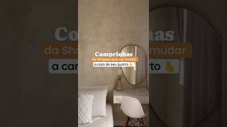 Comprinhas da Shopee que vai mudar a cara do seu quarto 🫰 quarto comprinhasshopee decoração [upl. by Eedebez]