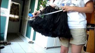 Black Petticoat Leg Avenue Amazon Review [upl. by Imit]