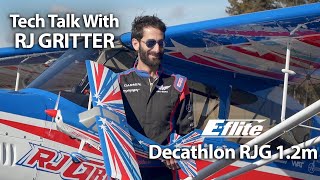 Tech Talk Eflite Decathlon RJG 12m with RJ Gritter and David Payne [upl. by Adnohryt]