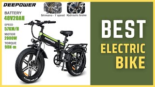 Best Top Selling Electric Bike  DEEPOWER 2000W Adults Electric Bike Bicycle on Aliexpress [upl. by Enahs]