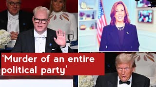 Jim Gaffigan’s takedown of Dems at Al Smith Dinner goes viral ‘Murder of an entire political party’ [upl. by Airla]