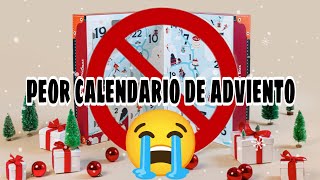 ¿Qué PASA Cuando Abres el PEOR CALENDARIO DE ADVIENTO DEGUSTABOX [upl. by Ahsuas821]