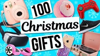 100 Christmas Gift Ideas Holiday Gift Guide For Girls [upl. by Nnaeerb]