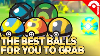 The BEST Pokeballs to Use in Pokemon Brilliant Diamond amp Shining Pearl [upl. by Relyuc]