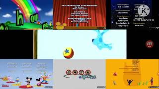 Blues Clues Caillou Handy Manny Little Einsteins MMC Super Why and SamSam Credits Remix [upl. by Anirehtak650]