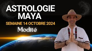 Astrologie et horoscope de la semaine 14 octobre 2024 selon le calendrier sacré Maya [upl. by Amieva]