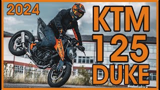 2024 KTM 125 Duke [upl. by Zipah]